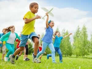 Children Exercising